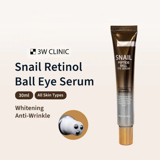 serum para contorno de ojos "Snail Peptide Eye Cream" 3W Clinic