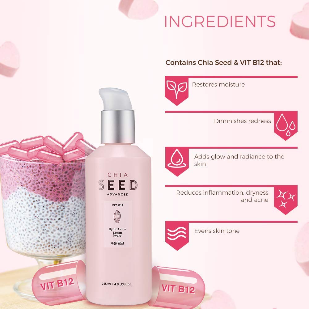 "Chia Seed Advanced Hydro Lotion" Moisturizer