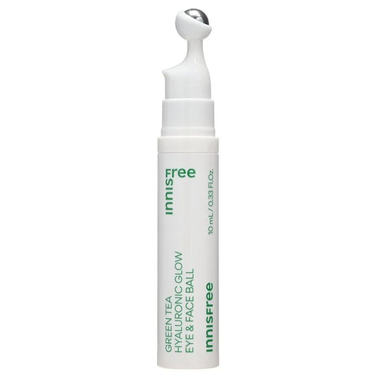 Innisfree - Roll On Hidratante de Ojos Green Tea Hyaluronic Glow Eye & Face Ball