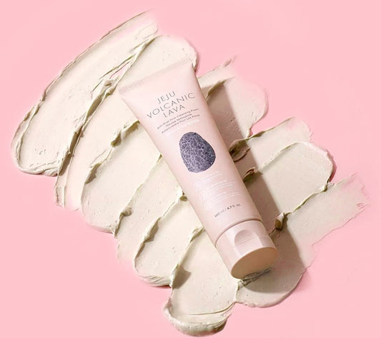 Espuma limpiadora "THEFACESHOP - Jeju volcanic Lava anti-dust"