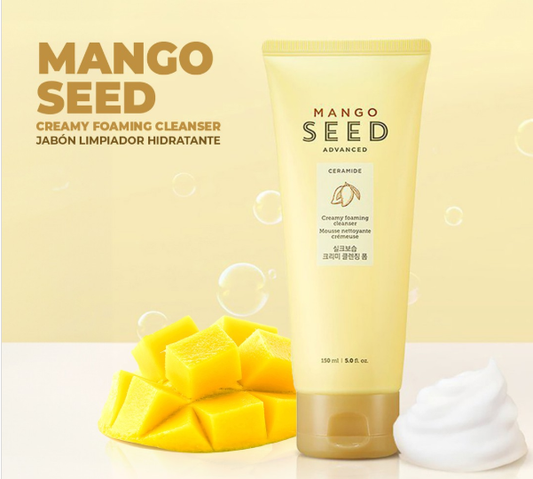 Espuma limpiadora "THEFACESHOP - Mango Seed Advanced Ceramide"