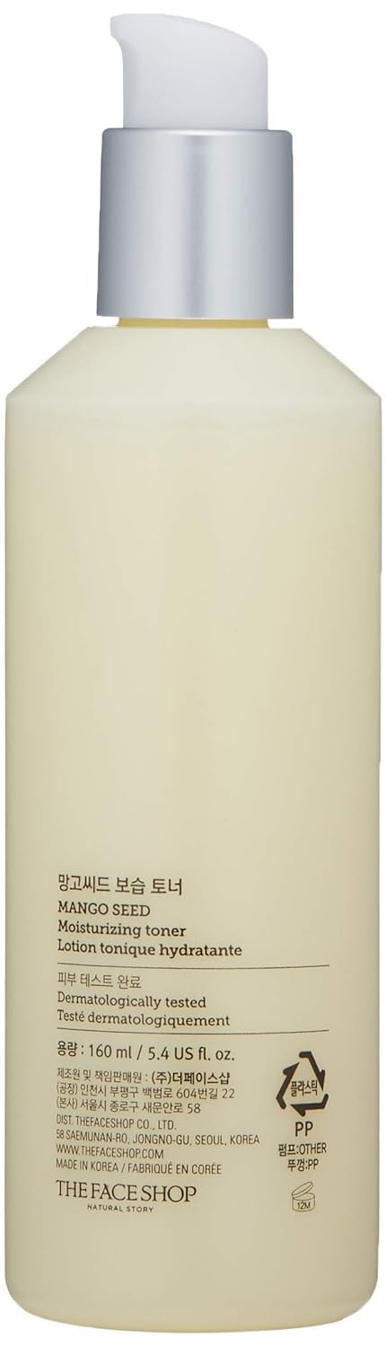The Face Shop Toner hidratante de semillas de mango