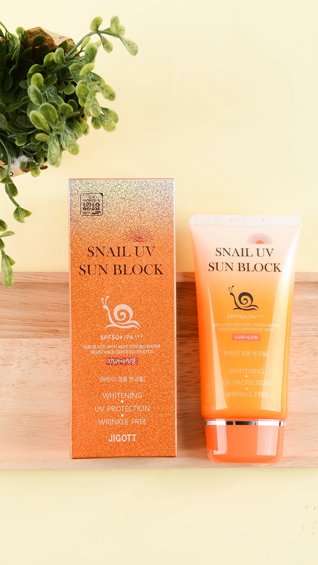 Snail UV sun block