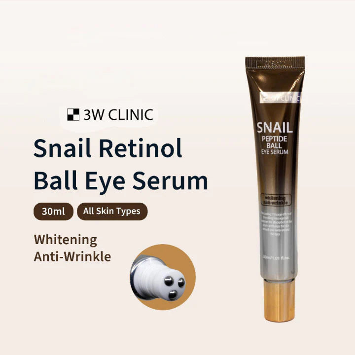 3W Clinic "Snail Peptide Eye Cream" eye serum