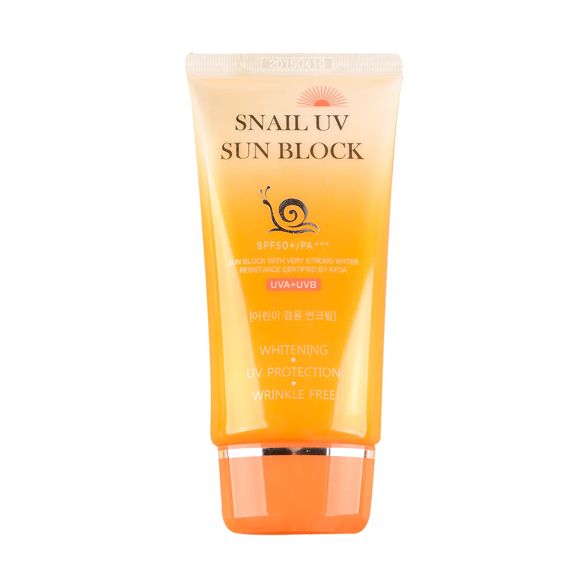 Snail UV sun block