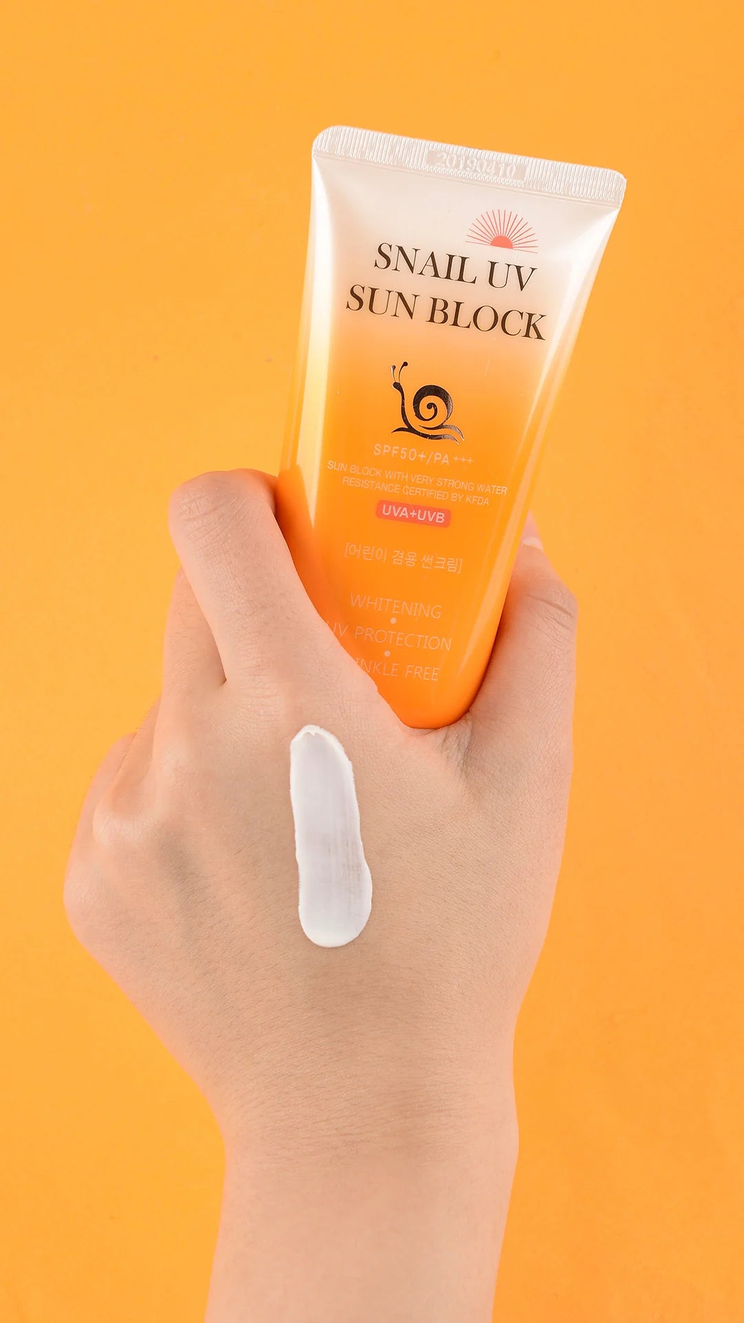 Snail UV sun block