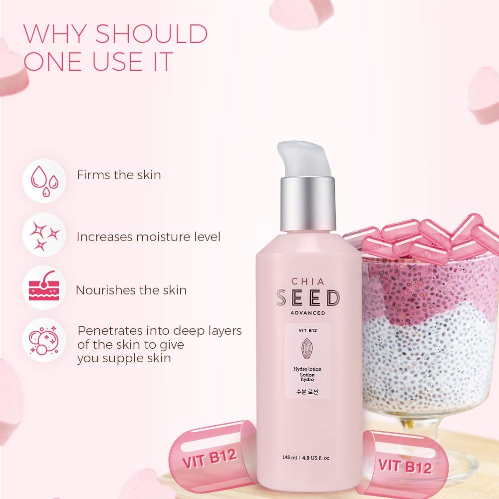 "Chia Seed Advanced Hydro Lotion" Moisturizer