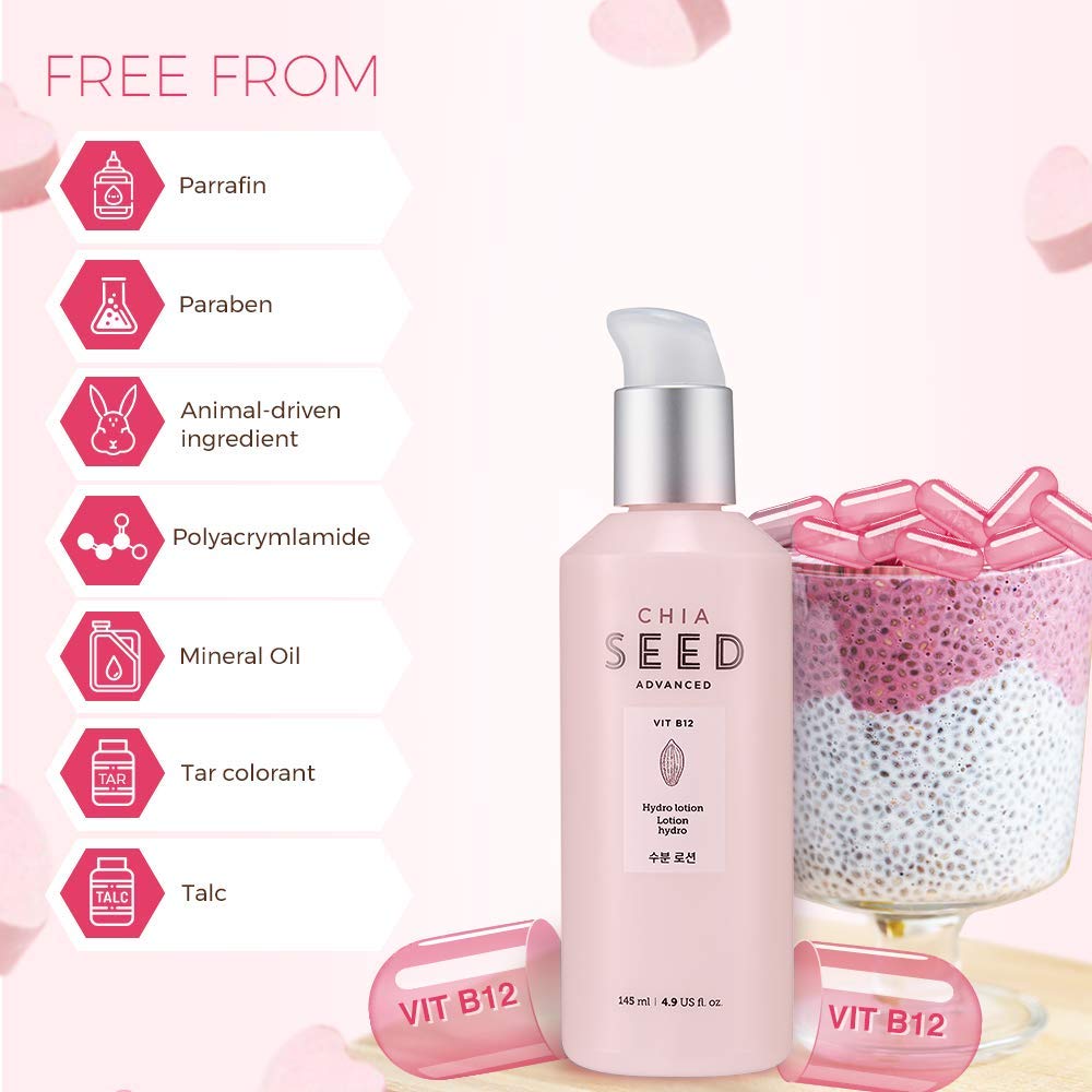 "Chia Seed Advanced Hydro Lotion" Moisturizer