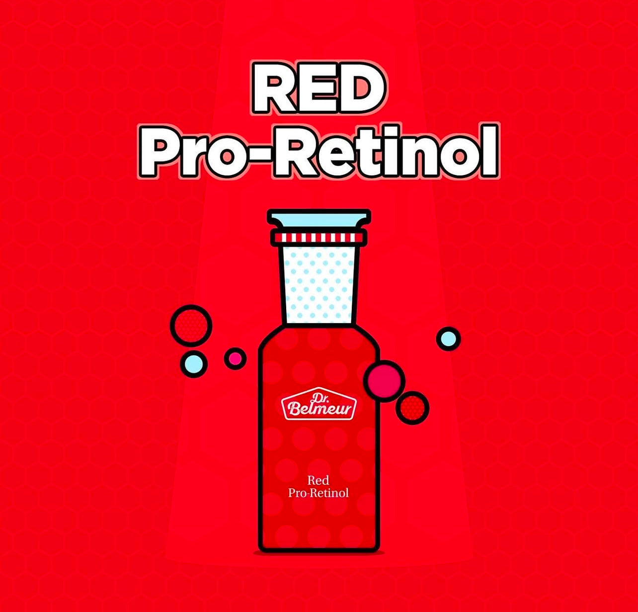 Suero antiedad "Dr. Belmeur - Red Pro-Retinol Serum"