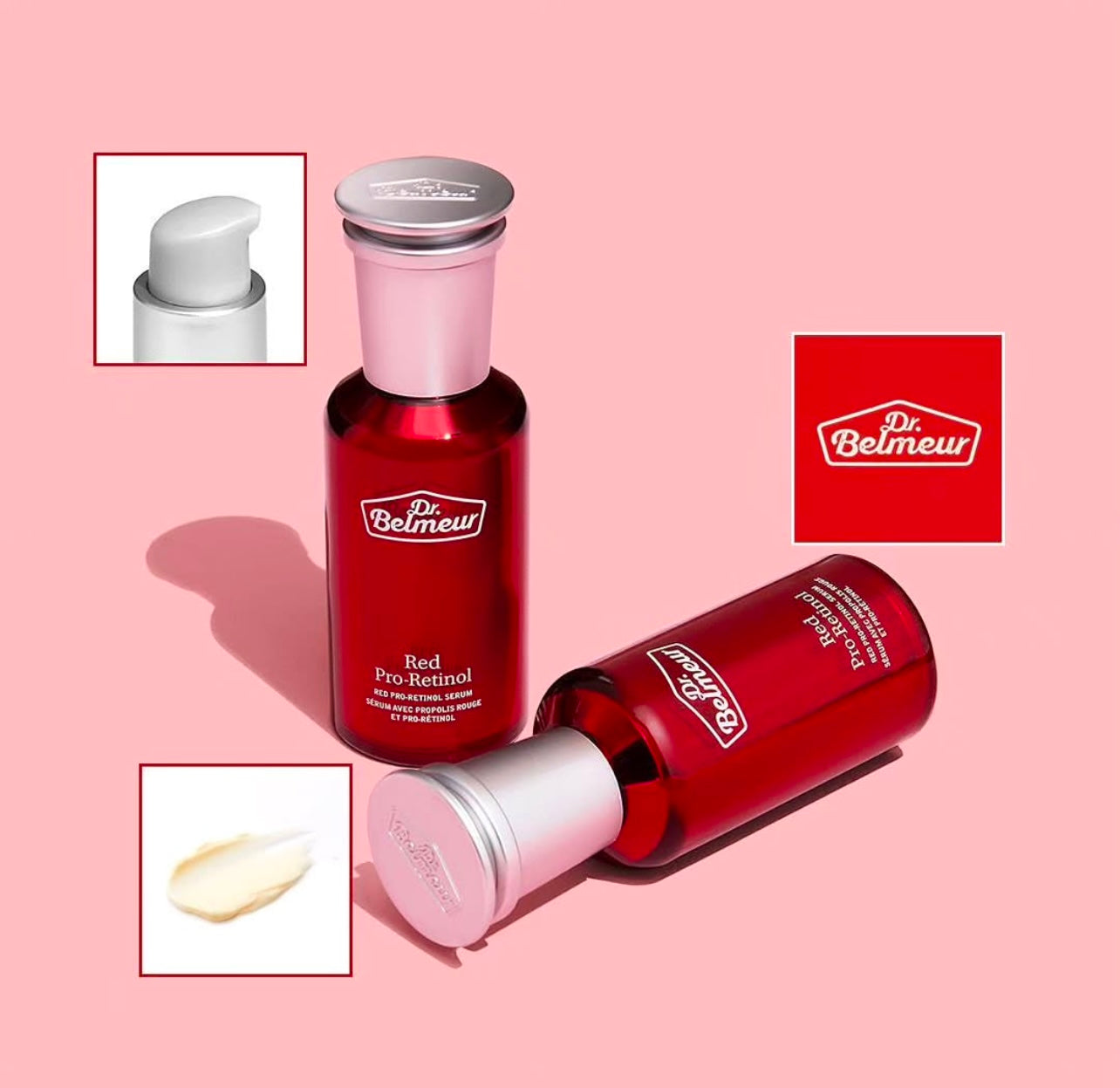 Suero antiedad "Dr. Belmeur - Red Pro-Retinol Serum"