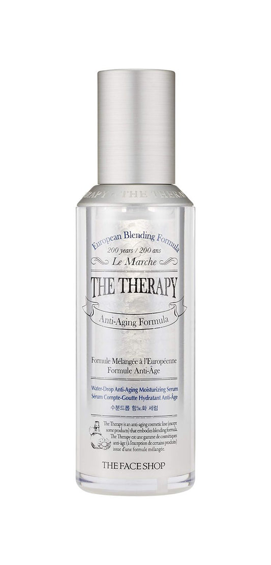 Suero hidratante antiedad "THE FACE SHOP - The Therapy Water-Drop Anti-Aging Moisturizing Serum"